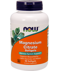 NOW Magnesium Citrate 90 softgels