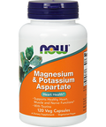 NOW Magnesium Potassium Aspartate 120 caps