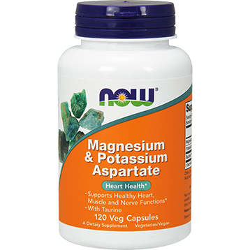 NOW Magnesium Potassium Aspartate 120 caps