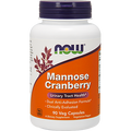 NOW Mannose Cranberry 90 vegcaps