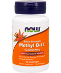 NOW Methyl B12 10000 mcg 60 lozenges