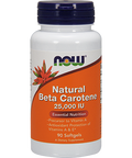 NOW Natural Beta Carotene 25000 IU 90 gels