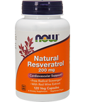 NOW Natural Resveratrol 120 vegcaps