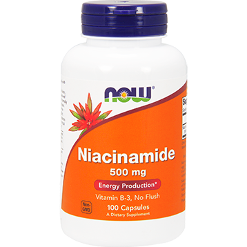 Now Niacinamide 500 Mg 100 Caps