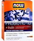 NOW Probiotic10 Billion Sticks 24/pk