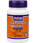 NOW Saw Palmetto Extract 160 mg 60 softgels