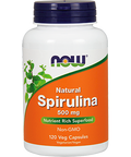 NOW Spirulina 500 mg 120 vcaps