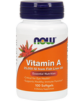 NOW Vitamin A 25000 IU 100 softgels