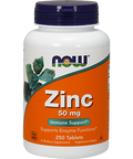 NOW Zinc 50 mg 250 tabs