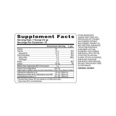 NatureWell Probiotic Blueberry Dietary Supplement Powder