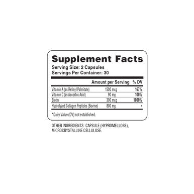 NatureWell Hydrolyzed Collagen Biotin Dietary Supplement