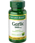 Natures Bounty Garlic Extract 1000 Mg 100 Count Pack Of 4