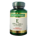 Nature's Bounty Vitamin E Pure Dl-Alpha 450 mg (1,000 IU) 60 Rapid Release Softgels