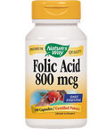 Natures Way Folic Acid 800 mcg 100 capsules