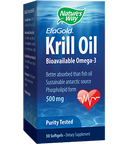 Natures Way Krill Oil 500 mg 30 gels