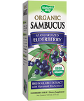 Natures Way Organic Sambucus Elderberry 4 fl oz