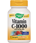 Natures Way Vitamin C 1000 w/Rose Hips 100 caps