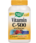 Nature's Way Vitamin C500 with Rose Hips 250 caps