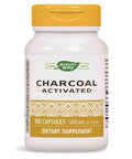 Natures Way Activated Charcoal 100 Capsules