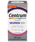 Centrum Silver Women 50+ Multivitamin / Multimineral Dietary Supplement Tablets