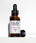 Olay Vitamin E Oil Booster NOURISHING HYDRATION BOOSTER SERUM | 1 ounces