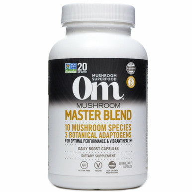 Mushroom Master Blend 80 caps By Om Mushroom