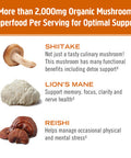 Om Mushroom Superfood Mighty Beef Bone Broth 10 Single Serving Sachets