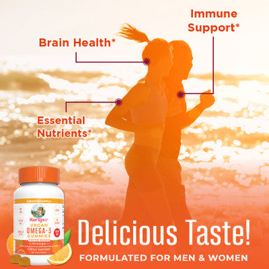 MaryRuth Organics Adult Vegan Omega-3 Gummies (60 count)