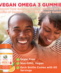 MaryRuth Organics Adult Vegan Omega-3 Gummies (60 count)
