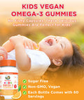 MaryRuth Organics Kids Vegan Omega-3 Gummies