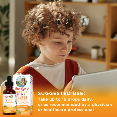MaryRuth Organics Organic Kids Vitamin D Liquid Drops 15 ml