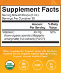 MaryRuth Organics Kids Vitamin C Liquid Drops (2 oz)