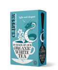 Clipper Organic White Tea with Vanilla 26 Unbleached Bags 45g