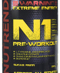 Nutrend N1 Pre-Workout, Grapefruit - 510g