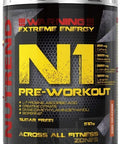 Nutrend N1 Pre-Workout, Red Orange - 510g