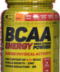 Nutrend BCAA Energy Mega Strong Powder, Orange - 500g