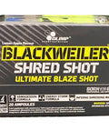 Olimp Nutrition Blackweiler Shred Shot, Citrus Punch - 20 x 60 ml.