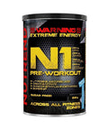 Nutrend N1 Pre-Workout, Blue Raspberry - 510g
