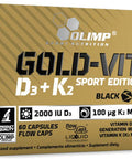 Olimp Nutrition Gold Vit D3 + K2 Sport Edition - 60 caps