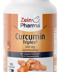 Zein Pharma Curcumin Triplex, 500mg - 90 caps