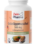 Zein Pharma Green Lipped Mussle, 500mg - 90 caps