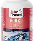 Zein Pharma Krill Oil Antarctic, 500mg - 60 caps