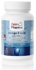 Zein Pharma Omega-3 Gold - Brain Edition, 1000mg - 30 caps