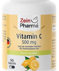 Zein Pharma Vitamin C, 500mg - 90 caps