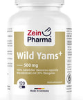 Zein Pharma Wild Yams Plus, 500mg - 120 caps