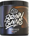 Brain Gains Nootropic Brain Fuel Switch-On Black Edition, Mango - 300g