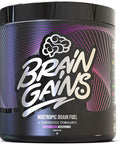 Brain Gains Nootropic Brain Fuel Switch-On Black Edition, Watermelon - 300g
