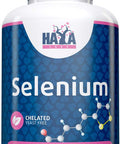 Haya Labs Selenium Chelated Yeast Free, 100mcg - 120 caps