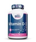 Haya Labs Vitamin D-3, 5000 IU - 100 softgels