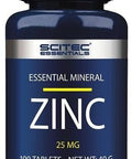 SciTec Zinc, 25mg - 100 tablets